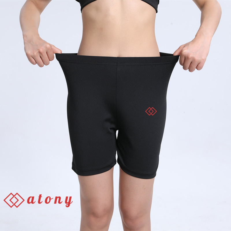 A358-63 - Set Đồ Sinh Nhiệt Giảm Mỡ Bụng ATONY, Đồ Đổ Mồ Hôi Giảm Mỡ Bụng Chính Hãng - Set 2: Áo Khoác Ngắn Tay + Quần Đùi